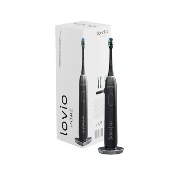 Lovio LVTB124BK SonicProtect PRO juodas – soninis dantų šepetėlis