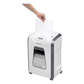 Fellowes 15C popieriaus smulkintuvas, kryžminis pjovimas, 22,4 cm, baltas