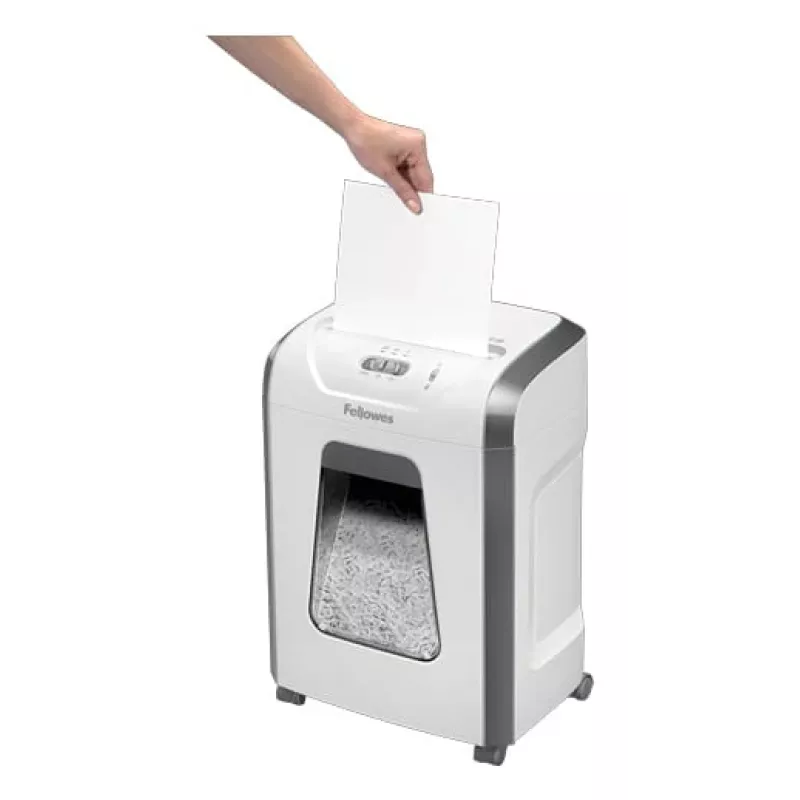 Fellowes 15C popieriaus smulkintuvas, kryžminis pjovimas, 22,4 cm, baltas