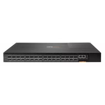 HPE Aruba 8320 32 40G QSFP+ valdomas 3 sluoksnio tinklo jungiklis su X472 ventiliatorių ir maitinimo šaltinių komplektu