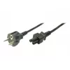 Maitinimo laidas LogiLink CP093 1,8 m C5 mova CEE7/7