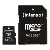 Intenso 64GB microSDXC Class 10 atminties kortelė