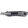 MAUL Cutter Profi 77418-84, 18 mm nulaužiamų geležčių peilis su automatine geležtės kaita, minkšta rankena, metalinis geležtės kreipiklis, su 2 atsarginėmis geležtėmis