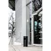 Durable 333023 17 L apvali metalinė šiukšliadėžė su pelenine sidabrinė