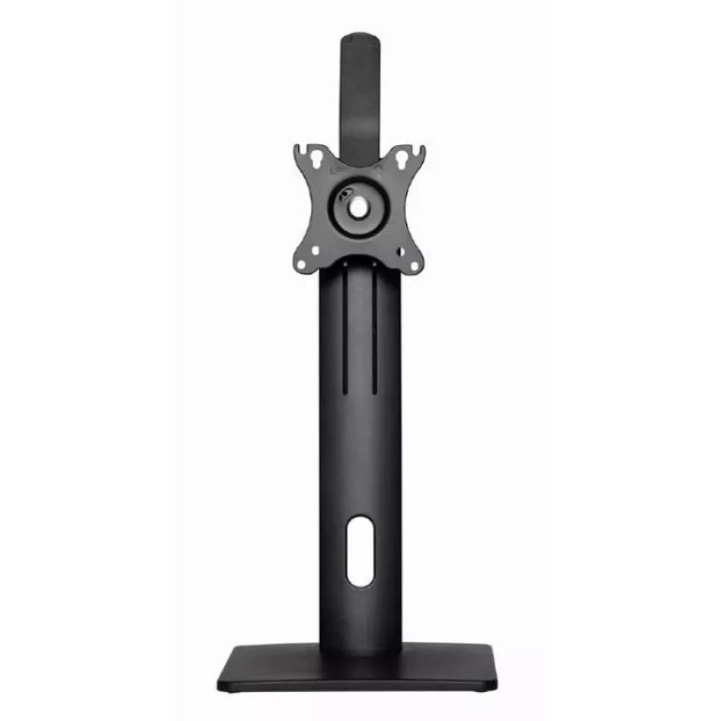 Gembird MS-D1-01 reguliuojamo aukščio monitoriaus stovas juodas