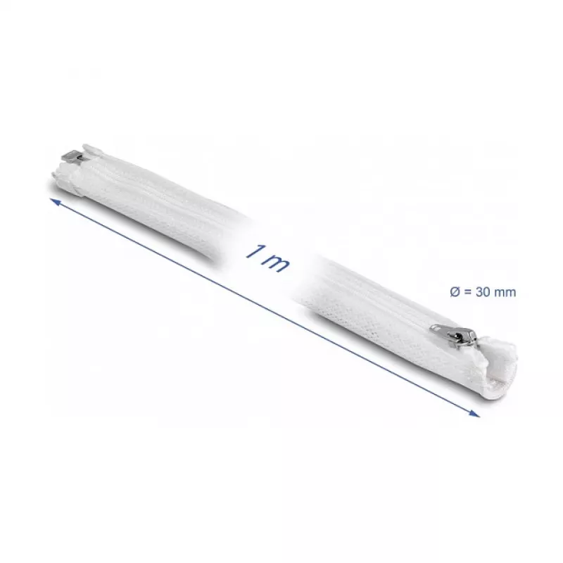 Pintas kabelių movimas DeLOCK 20822 1 m x 30 mm Baltas