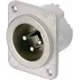 Neutrik NC3MD-LX-M3 Priedas jungtims sidabrinis