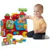 VTech Baby 80-181904 ABC geležinkelis, stumdomas žaislas ant keturių ratų, 12–36 mėn.