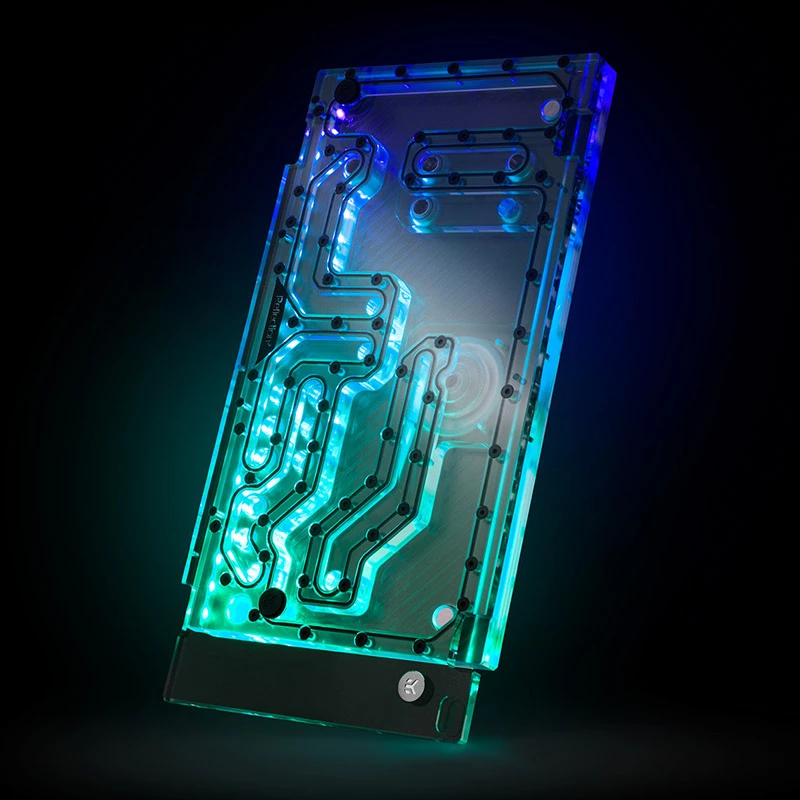 EK Water Blocks EK-Quantum Reflection² PC-O11D EVO D5 PWM D-RGB - akrilinis