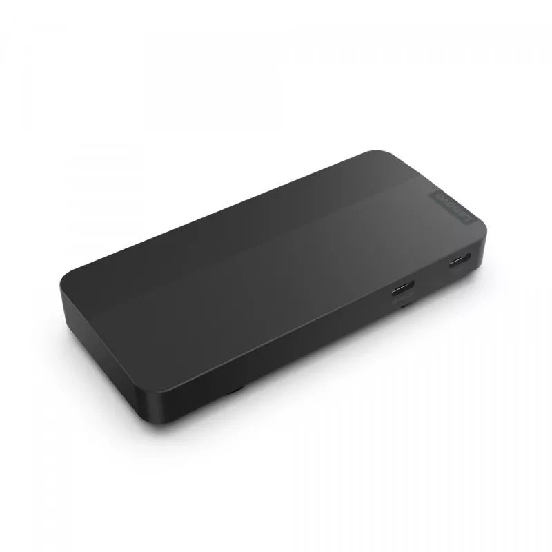 Lenovo 40B90100EU USB-C dokas / prievadų replikatorius, laidinis, USB 3.2 Gen 1 (3.1 Gen 1) Type-C, juodas
