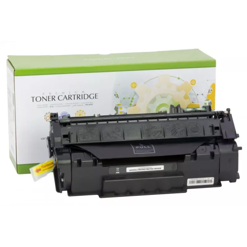 Suderinamas Static-Control Hewlett-Packard Q5949A/Q7553A/CRG-708/CRG-715, juodas, 3000 psl.