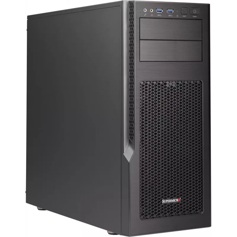 Korpusas Supermicro SuperChassis GS5A-754K Midi Tower Juodas, Pilkas