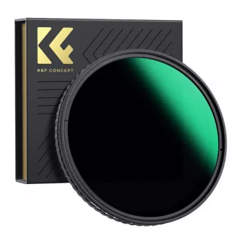 K&F Concept Nano-X 37 mm XV40 ND8-ND128 kintamo tankio neutralus filtras