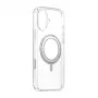 Magnetinis dėklas telefonui Baseus SkyRing P6016100A201-04 Skaidrus 360° su stovu