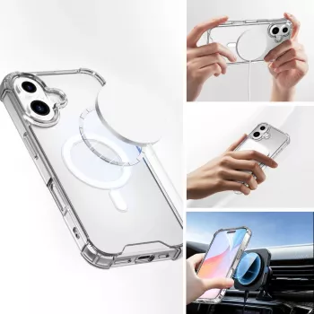 4smarts 541182 permatomas dėklas iPhone 16 (6,1 colio, 15,5 cm)