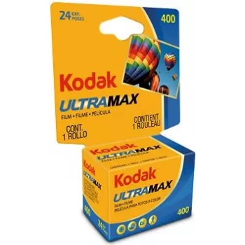 KODAK ULTRA MAX 400 – spalvota neigiama juosta – 135 (35 mm) – ISO 400 – 24 kadrai