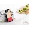 Apsauginis dėklas iPhone 11 Pro Max, man and wood, juodas, natūrali mediena ir polikarbonatas