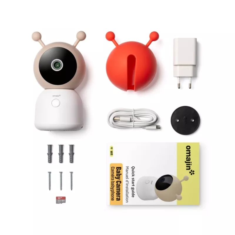 Vaizdo kameros auklė omajin by Netatmo OBC-01-EU Wi-Fi 110° matymo kampas