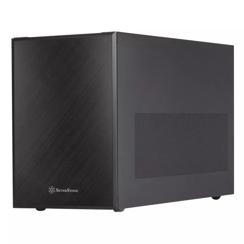 Korpusas SilverStone SST-SG17B Micro-ATX / Mini ITX - juodas