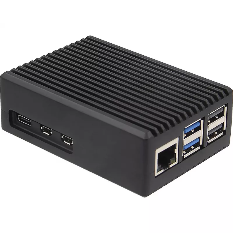 INTER-TECH ODS-739 dėklas Raspberry Pi 5 — kompaktiškas apsauginis korpusas