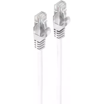 shiverpeaks BASIC-S-- RJ45 jungiamasis kabelis U/UTP Cat.7 žaliavinis kabelis baltas 0,5 m