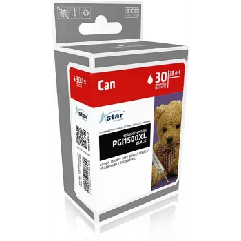 ASTAR AS15185 - Rašalas ant pigmento pagrindo - Juoda - Canon MB2050 - 35 ml - 1200 puslapių