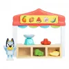 Žaislų figūrėlių rinkinys TMTOYS Mini Bluey Grocery store BLU17555 – mini personažų rinkinys vaidmenų žaidimams