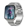 Išmanusis laikrodis Colmi P80 Steel Silver su Bluetooth ir širdies ritmo matuokliu