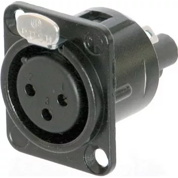 Neutrik NC3FD-S-B-1 jungties aksesuaras juodas