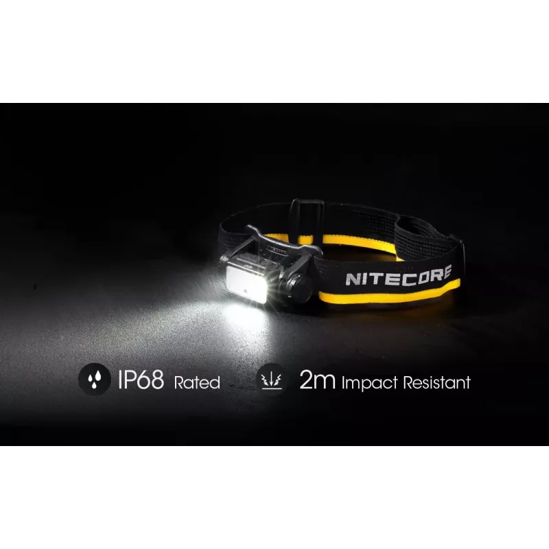 Kaktos žibintuvėlis Nitecore NU40 Black LED 2 lempos IP68