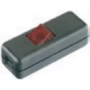 Bachmann 8010 – Jungiklis svirtinis – 2P – juodas – raudonas – 250 V – 80 mm – 30 mm