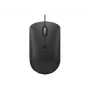 Laidinė optinė pelė Lenovo GY51D20875 USB Type-C, ambidekstrinė, 2400 DPI, 4 mygtukai, juoda