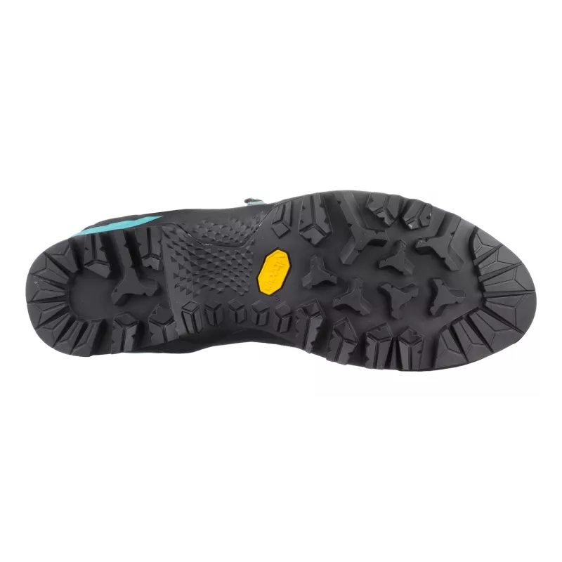 Salewa MTN Trainer Mid GTX Female Adult Black Blue Leather Suede Vibram WTC