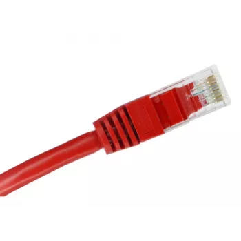 Alantec KKU5CZA1 tinklo kabelis Raudonas 0.25 m Cat5e U/UTP (UTP)