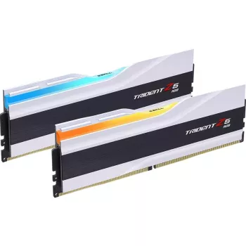 DIMM 64 GB DDR5-6000 (2x 32 GB), Arbeitsspeicher weiß, F5-6000J2836G32GX2-TZ5RW, Trident Z5 RGB, INTEL XMP