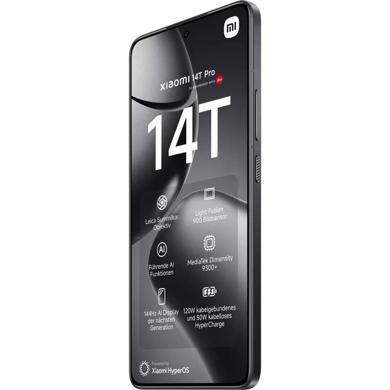 Xiaomi 14T Pro 16.9 cm (6.67 inch) Dual SIM 5G 12 GB 512 GB 5000 mAh Juodas