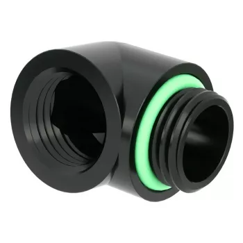 Barrow Dazzle 90° adapteris G1/4 colio AG į G1/4 colio IG – juodas (TDWT90-B01 B)