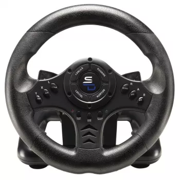 Vairas su pedalais Subsonic SA5426-NG Black USB 180° sukimosi kampas