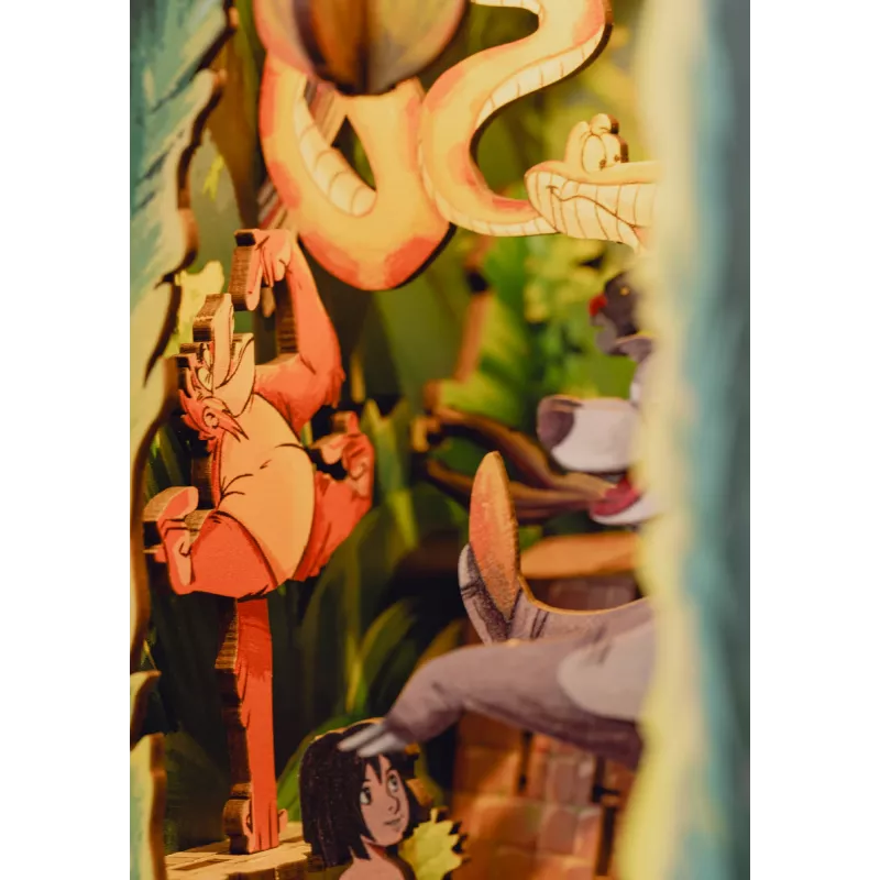 Plastikinis modelis REVELL Disney The Jungle Book Tiny Adventures 00535 – užspaudžiamos figūrėlės, kolekcinis eksponatas
