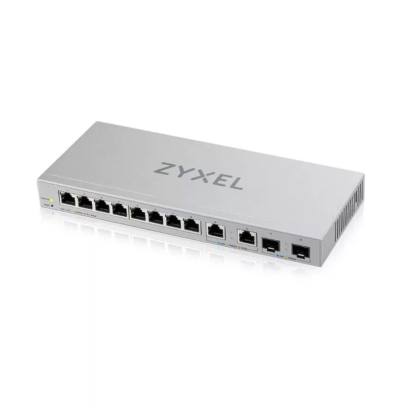 Zyxel XGS1210-12-ZZ0102F valdomas tinklo jungiklis Gigabit Ethernet (10/100/1000) pilka