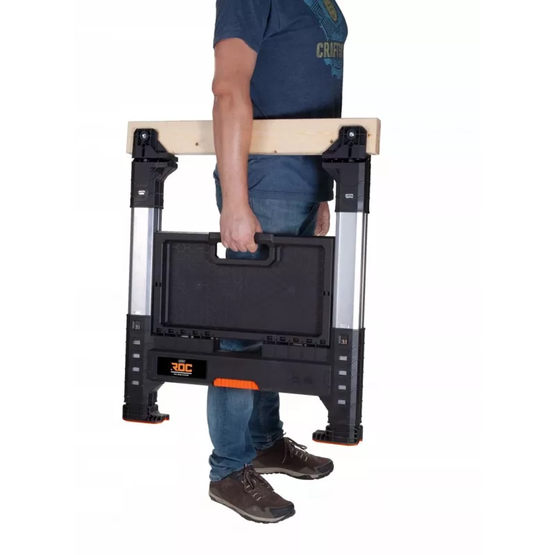 Keter Lumberjack ROC Pro Gear pjovimo ožys ir darbo stalo stovas