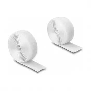 DeLOCK Heavy-duty Lipnusis diržas 1 m x 20 mm baltas