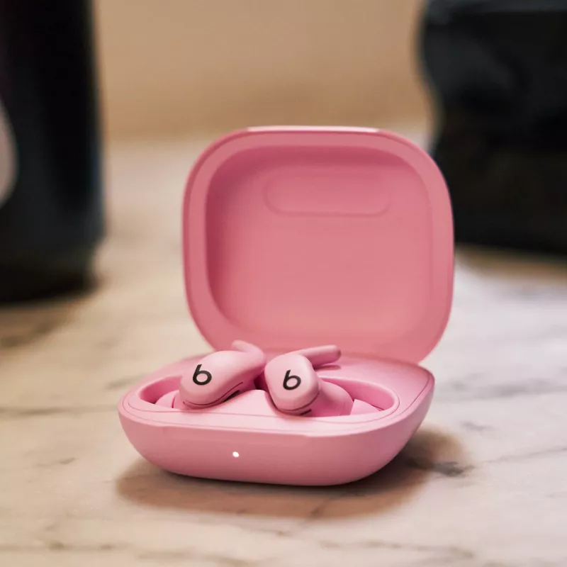 Belaidės ausinės Powerbeats Fit – Power Pink
