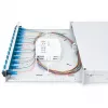 Optimavimo dėžutė LC OS2 1U su 12xLC OS2 pynėmis ir movomis DIGITUS
