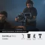 Rankinis kameros stabilizatorius DJI RS 4 Pro juodas anglies pluoštas 360° pan