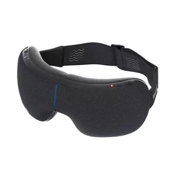 Akiniai masažuokliai Therabody Smart Goggles 2.0 veidui juodi