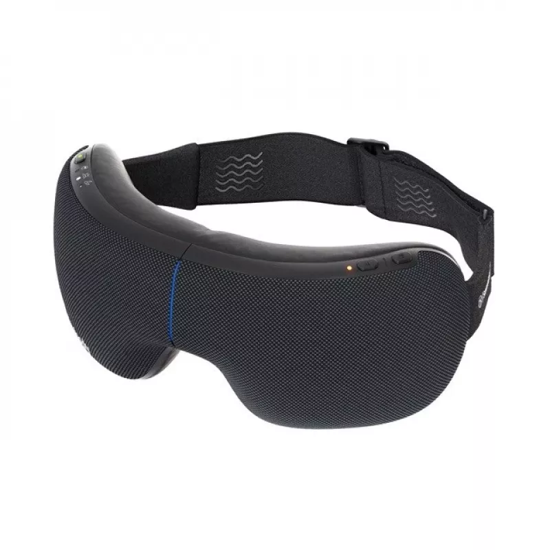 Akiniai masažuokliai Therabody Smart Goggles 2.0 veidui juodi