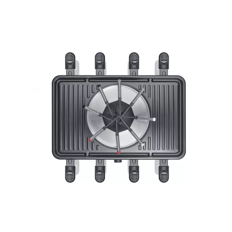 Raclette kepsninė Severin RG 2347 8 asmenims 1400 W juoda