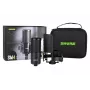 Shure SM4-K-KIT - kondensatorinis mikrofonas, išorinis poliarizavimas, laikiklis, popfiltras, dėklas