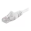 Wentronic Goobay CAT 5e jungiamasis laidas, U/UTP, baltas, 0,25 m - CCA vario mišinys (68614)